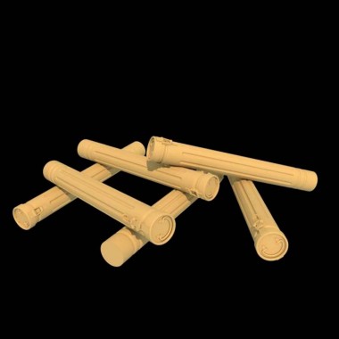 1/35 Metal Ammo Containers...
