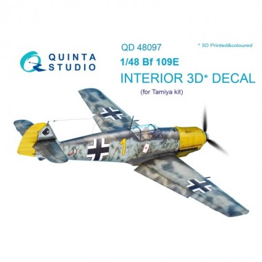 1/48 Bf 109E Interior...