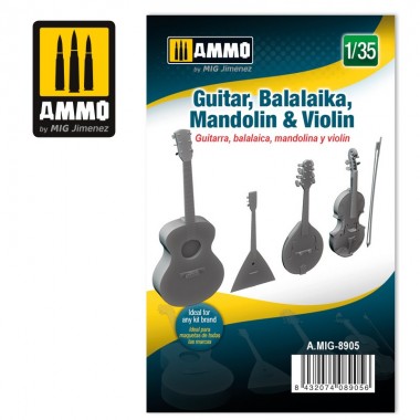 1/35 Guitarra, Balalaika,...