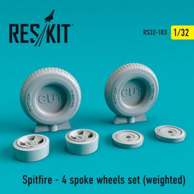 1/32 Spitfire - 4 Spoke...