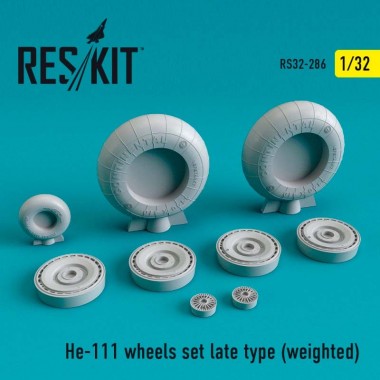 1/32 He-111 Wheels Set Late...