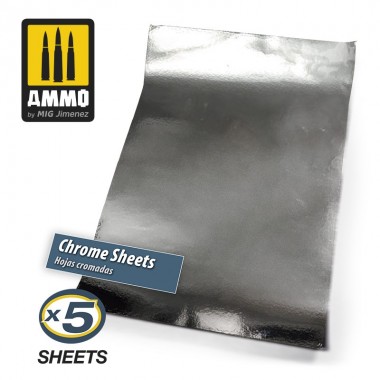 Chrome Sheets 280mm x 195mm  