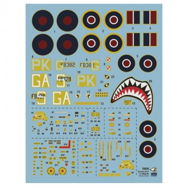 1/72 P-51 C Mustang Mk III...