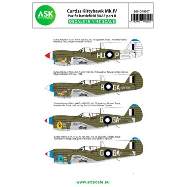 1/48 Curtiss Kittyhawk...