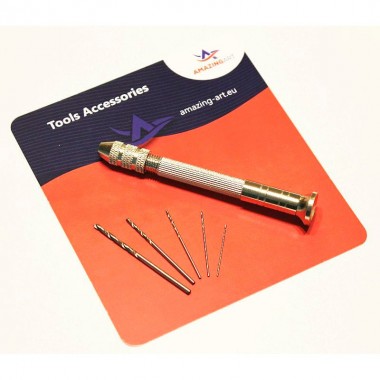 Mini Hand Drill + 5 Drills...