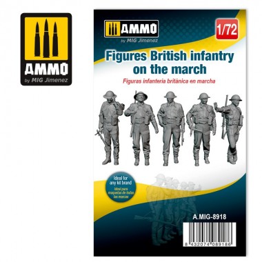 1/72 Figuras de Infantería...