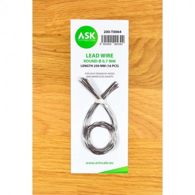 Lead Wire - Round Ø 0.7mm x...