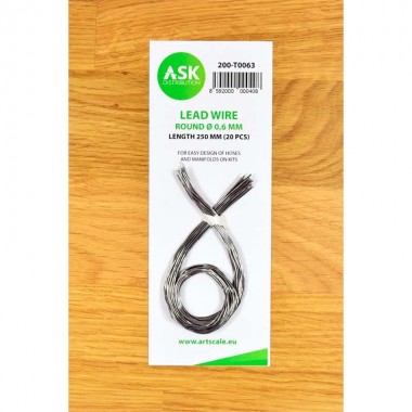 Lead Wire - Round Ø 0.6mm x...
