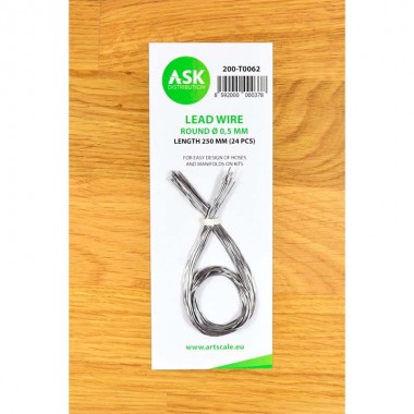 Lead Wire - Round Ø 0.5mm x...