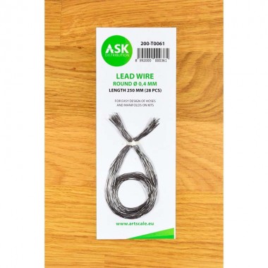 Lead Wire - Round Ø 0.4mm x...