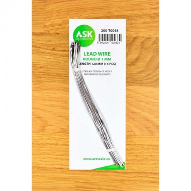 Lead Wire - Round Ø 1mm x...