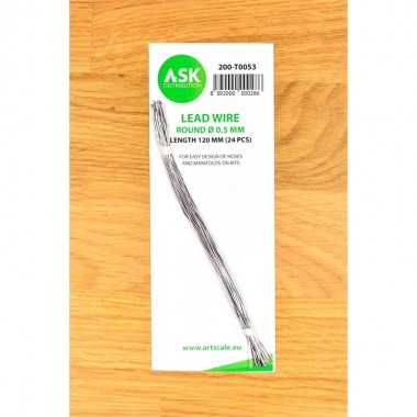 Lead Wire - Round Ø 0.5mm x...