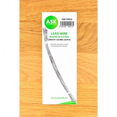 Lead Wire - Round Ø 0.4mm x...