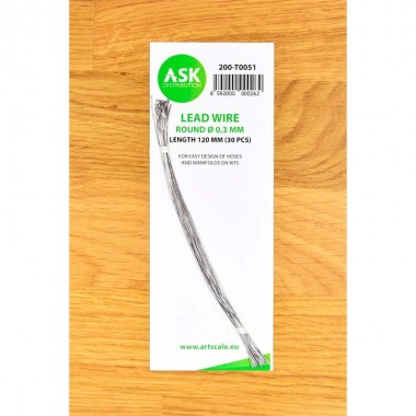 Lead Wire - Round Ø 0.3mm x...