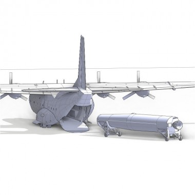 1/144 Douglas C-133A con...