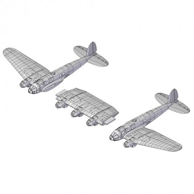 1/144 Heinkel He111Z-1...