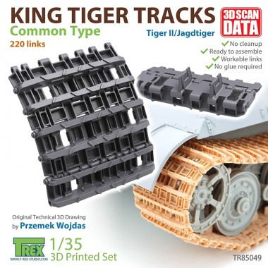 1/35 Orugas para King Tiger...