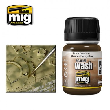 Brown WASH for German Dark...