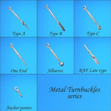 1/32 Turnbuckles Anchor...