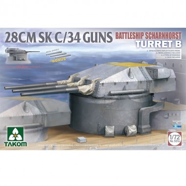 1/72 Cañones de Torreta B...