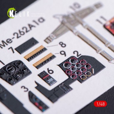 1/48 ME-262A1 Interior 3D...
