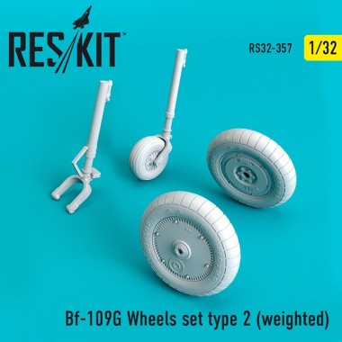 1/32 Bf-109G Wheels Set...