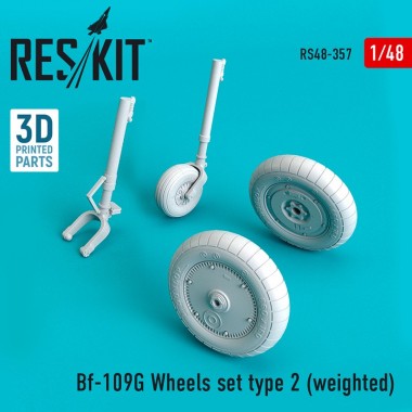 1/48 Bf-109G Wheels Set...