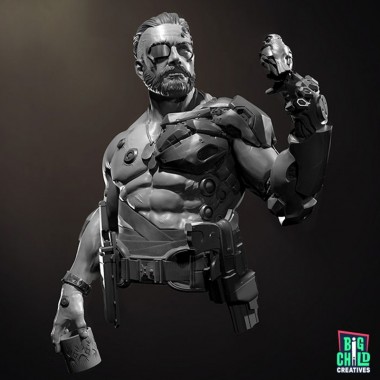 1/12 Busto John Hancock...
