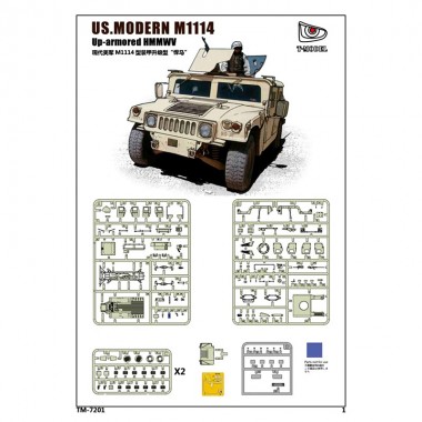 1/72 U.S. Modern M1114...