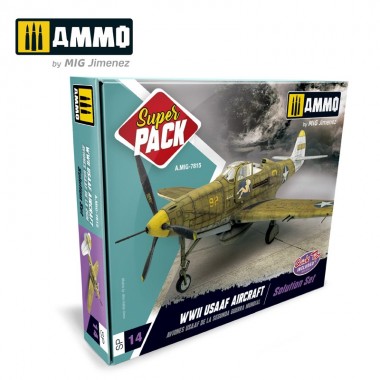 SUPER PACK Aviones USAAF de...