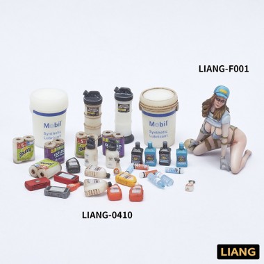 1/35 Tank Cleaning Girl...