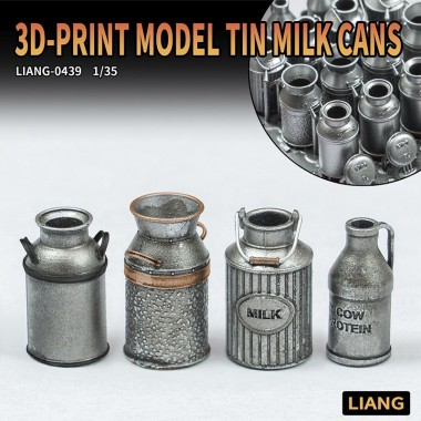 1/35 Tin Milk Can x 16...