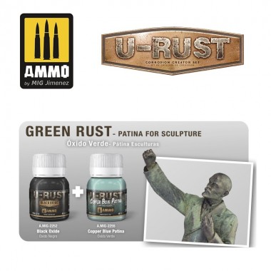 U-RUST Pátina Azul de Cobre...