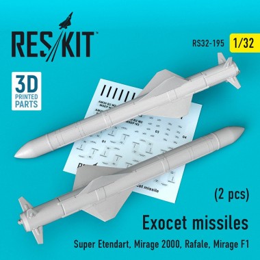 1/32 Exocet Missiles (2 pcs.)