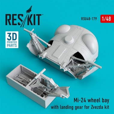 1/48 Mi-24 Wheel Bay with...