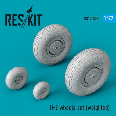 1/72 Il-2 Wheels Set...