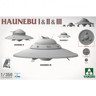 1/350 Haunebu I, II, III