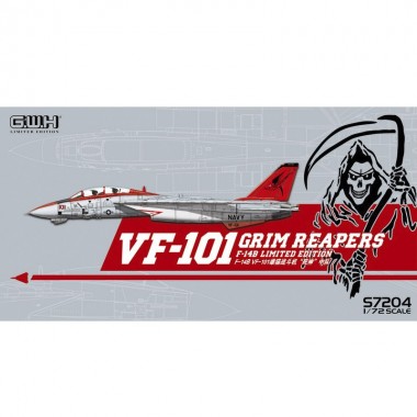 1/72 US Navy F-14B VF-101...