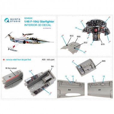 1/48 F-104J Interior...