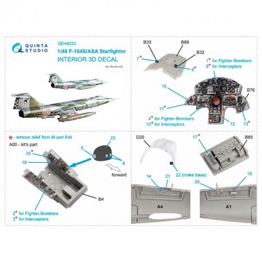 1/48 F-104S/ASA 3D-Printed...