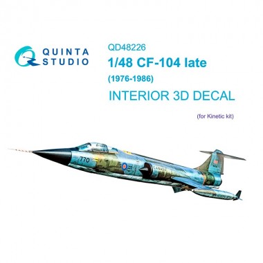 1/48 CF-104 Final Interior...
