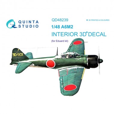 1/48 A6M2 Zero 3D-Printed &...