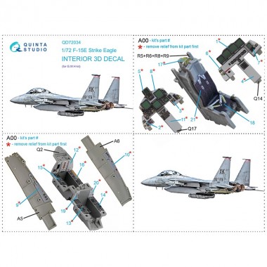 1/72 F-15E 3D-Printed &...