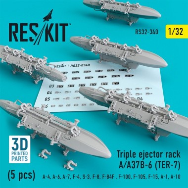 1/32 Triple Ejector Rack...