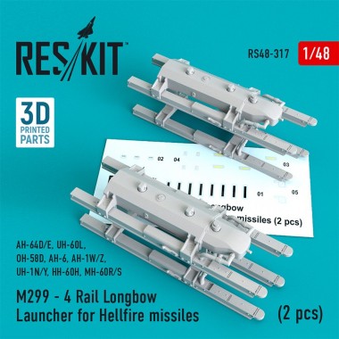1/48 M299 - 4 Rail Longbow...