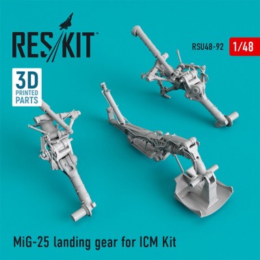 1/48 MiG-25 Landing Gear...