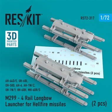 1/72 M299 - 4 Rail Longbow...