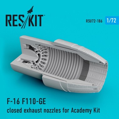 1/72 F-16 F110-GE Closed...