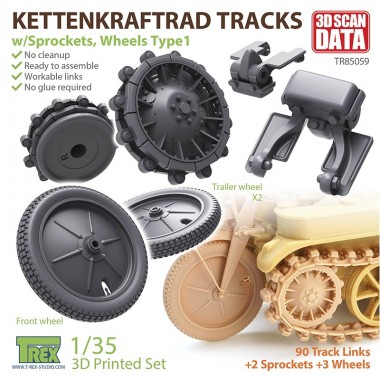 1/35 Kettenkaraftrad Tracks...