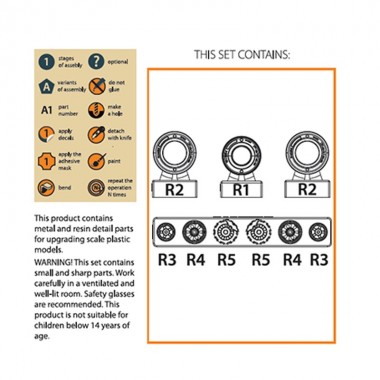 1/48 TB.2 Wheel Set